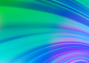 Fototapeta premium Light Multicolor, Rainbow vector abstract template.