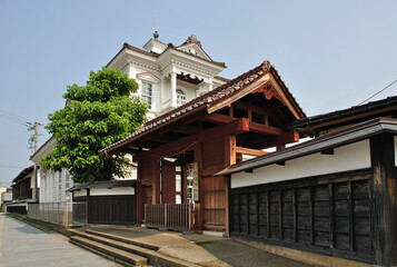 Fototapeta na wymiar 致道博物館　旧鶴岡警察署庁舎