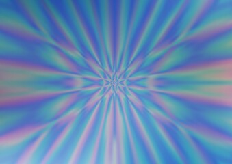 Light BLUE vector blurred bright template.