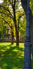 park in autumn
