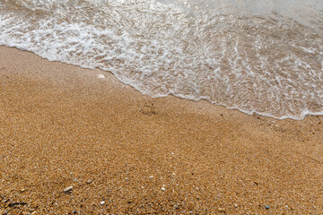 Sand from the beaches of Kefalonia in Greece