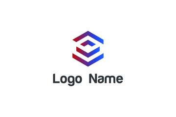 3d technology logo design,  Tech logo. Geometric logo. Hexagon logo. Ai logo design	
