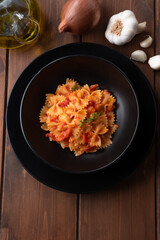 Piatto di farfalle al sugo, Pasta Italiana 