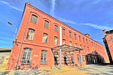 Stare budynki tkalni w Żyrardowie © robnaw