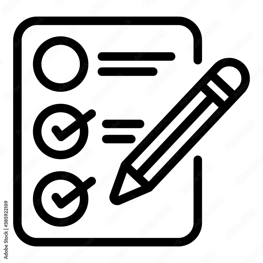 Poster smartphone subscription list icon. outline smartphone subscription list vector icon for web design i