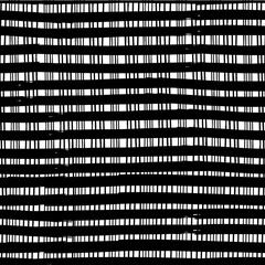 Mono black and white check overlapping stripe. Great for modern wallpaper, backgrounds, invitations, packaging design projects. Surface pattern design.
