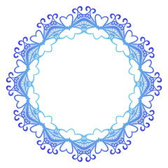 Round frame