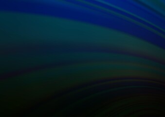 Dark BLUE vector modern bokeh pattern.