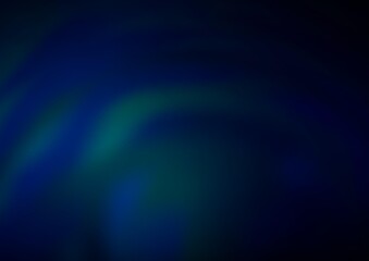 Dark BLUE vector blurred shine abstract pattern.