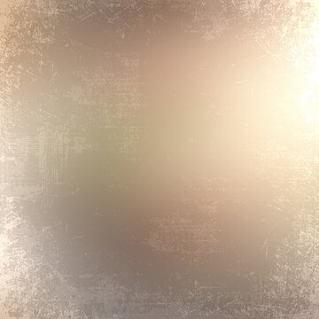 Shiny beige old background for chabby chic decoration. Worn scratches surface texture.