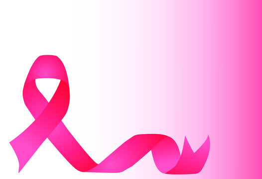 World Breast Cancer Pink Month Symbol