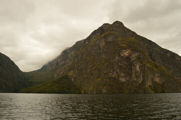 The dramatic gorge and Sumidero Canyon in Chiapas, Mexico