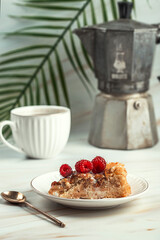 breakfast with coffee