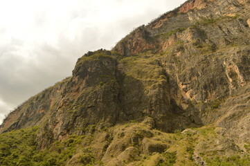The dramatic and deep Sumidero Canyon in Chiapas, Mexico
