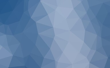Light BLUE vector abstract mosaic background.