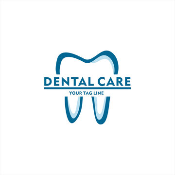 Dentist Logo Template, Dental Care / Clinic Tooth icon