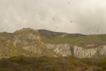 The dramatic and deep Sumidero Canyon in Chiapas, Mexico