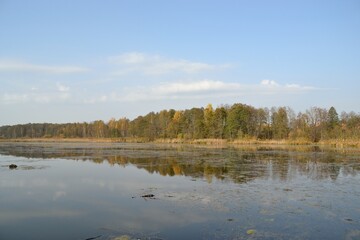 Summer fishing on the Desna river