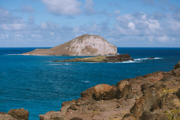 Rabbit Island, Makapuu lookout, Oahu, Hawaii