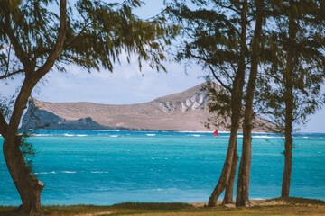 Waimanalo beach park, Oahu, Hawaii