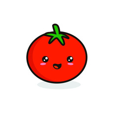 Cute tomato Illustration