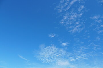 Fototapeta na wymiar Clearly blue sky backgound