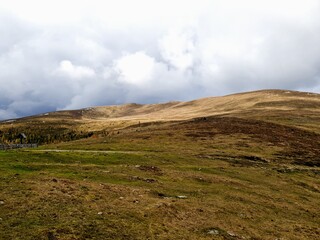 landscape with sky and clouds