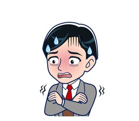 Male teacher in a gray jacketA