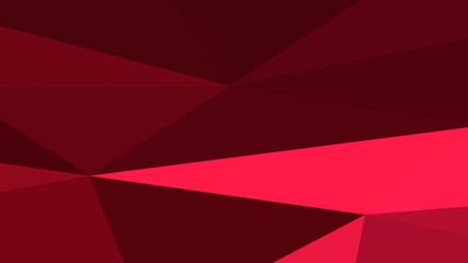 Obraz premium Crimson abstract background. Geometric vector illustration. Colorful 3D wallpaper.