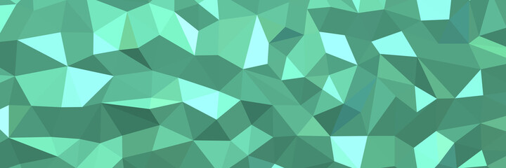 Medium aquamarine abstract background. Geometric vector illustration. Colorful 3D wallpaper.