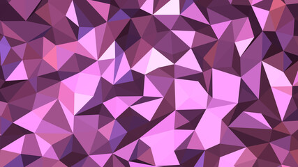 Violet abstract background. Geometric vector illustration. Colorful 3D wallpaper.