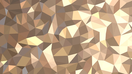 Peach puff abstract background. Geometric vector illustration. Colorful 3D wallpaper.