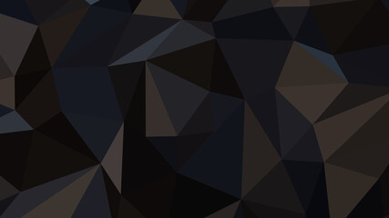Obraz premium Black abstract background. Geometric vector illustration. Colorful 3D wallpaper.