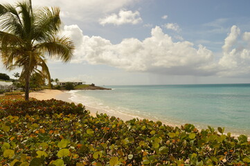 The islands and beaches of the Caribbean paradise on Antigua and Barbuda