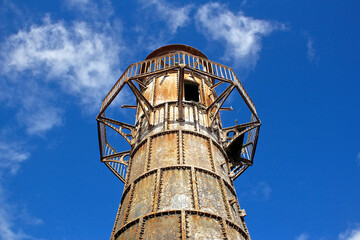 Whiteford Lighthouse is a wave-swept lighthouse in British coastal waters and an important work of cast-iron engineering and nineteenth-century architecture.