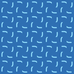 Vector seamless pattern texture background with geometric shapes, colored, blue colors.
