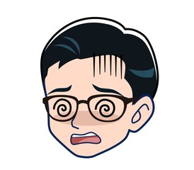 man wearing glasses in formal suits