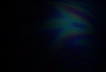 Obraz premium Dark BLUE vector blurred shine abstract template.