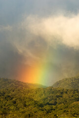 Rainbow in Costa Rica, region Rincon de la Vieja.