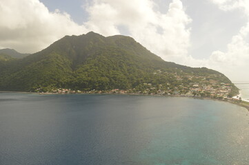 The stunning island of Dominica in the Caribbean