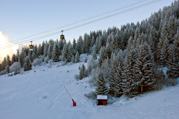 Courchevel La Tania Les Trois Vallees 3 Valleys ski area French Alps France