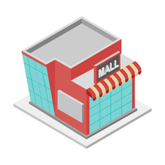 
Commercial building shopping arcade design
