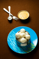 Homemade rice dumplings in a bowl