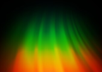 Fototapeta premium Dark Multicolor, Rainbow vector blurred bright background.