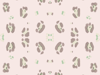 Cheetah Texture. Camouflage Tiger Print. Seamless 