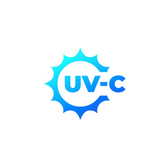 UV-C light, uv disinfection icon