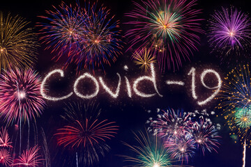 New year coronavirus fireworks