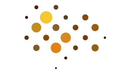 Light Orange vector layout with circle shapes.
