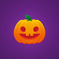 Halloween Jack O Lantern Pumpkin Expression Fool Emoticon