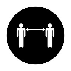 sign social distancing